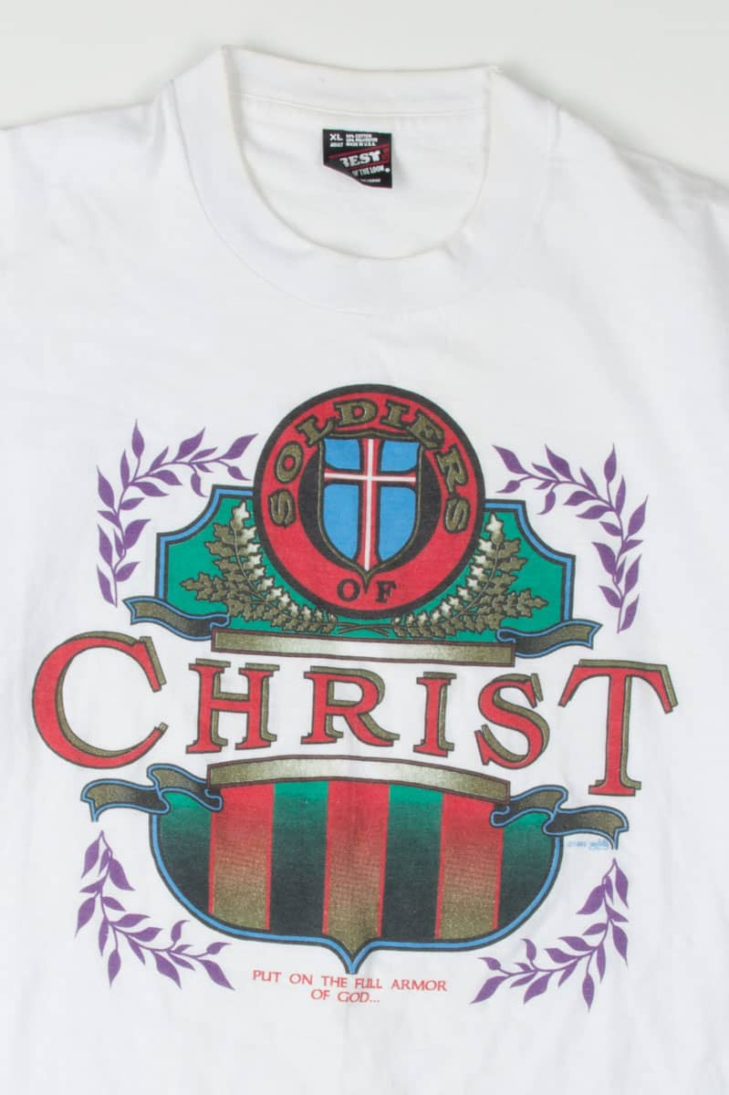 Soldiers of Christ T-Shirt (Single Stitch)