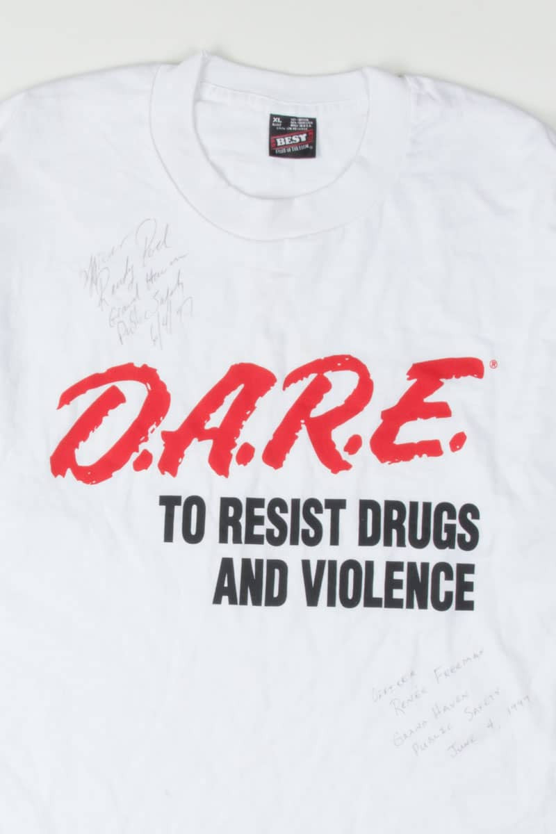 1997 Signed D.A.R.E. T-Shirt (Single Stitch)