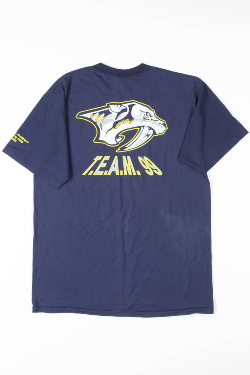 1999 Nashville Predators T-Shirt (Single Stitch)