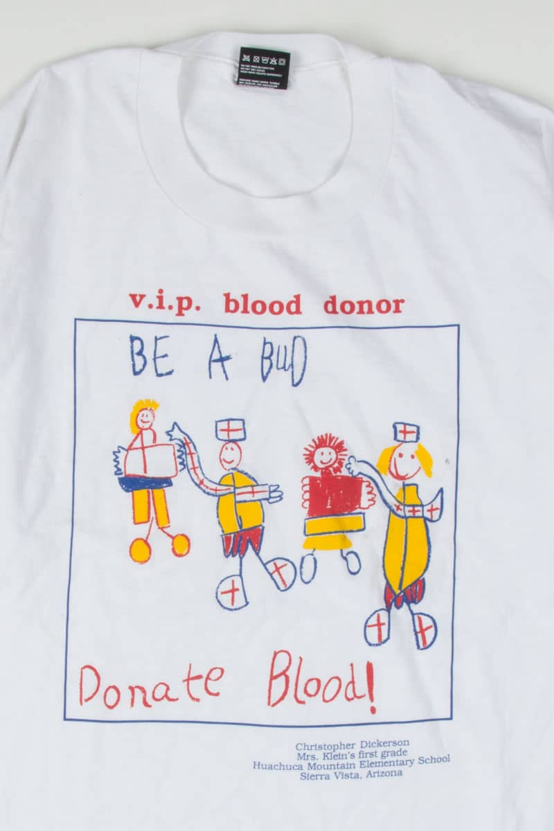 V.I.P. Blood Donor T-Shirt (Single Stitch)