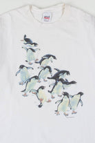 Happy Penguins T-Shirt (Single Stitch)