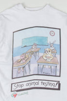 Stop Animal Testing T-Shirt (Single Stitch)
