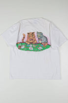 Poker Cats T-Shirt (Single Stitch)
