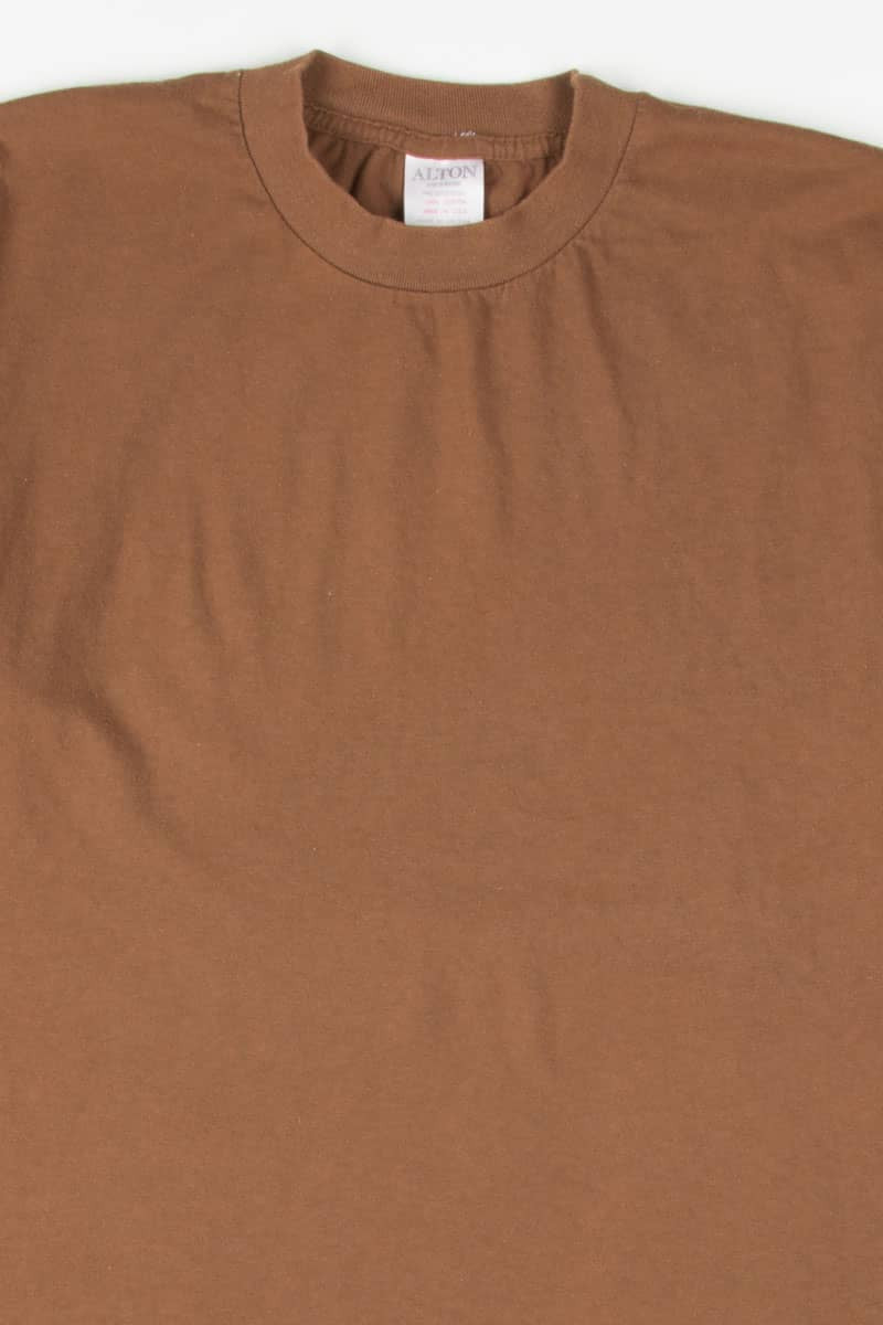 Brown T-Shirt (Single Stitch)