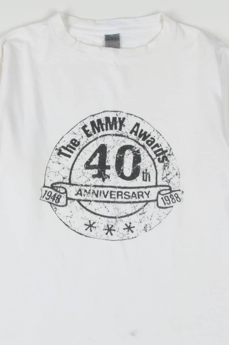 40th Anniversary The Emmy Awards T-Shirt (Single Stitch)