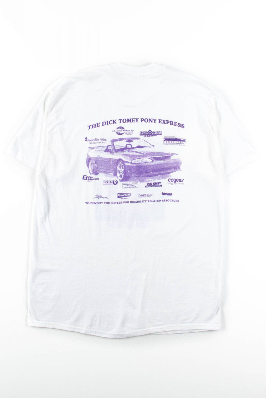 The Dick Tomey Pony Express T-Shirt (Single Stitch)