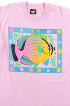 Rainbow Tropical Fish T-Shirt (Single Stitch)