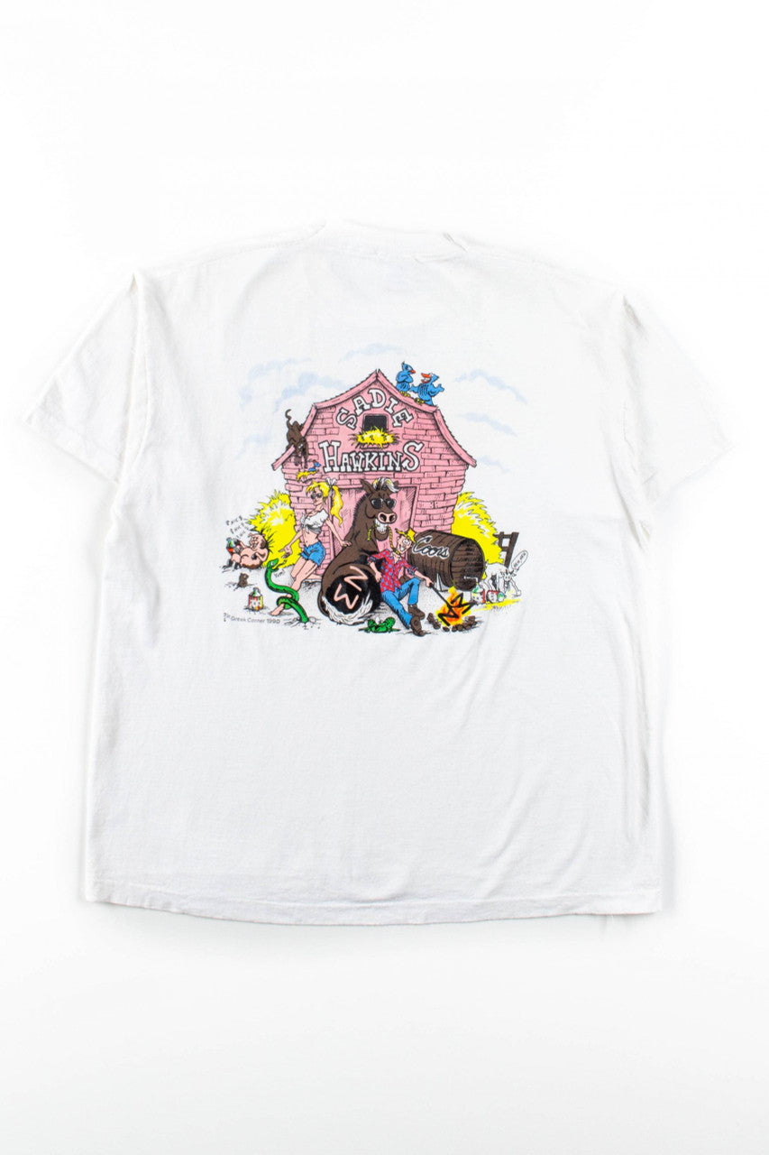 Sadie Hawkins 1990 T-Shirt (Single Stitch)