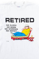 Retired Cartoon T-Shirt (1990, Single Stitch)