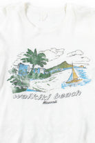 Waikiki Beach T-Shirt (Single Stitch) 1