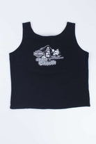 Bedazzled Harley Davidson Crop Tank