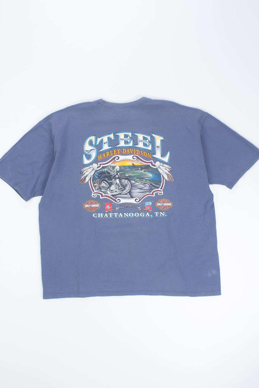 Large Eagle Harley Davidson T-shirt