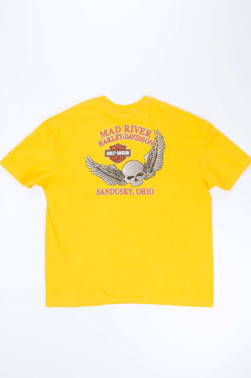 Live Free Ride Hard Harley T-shirt