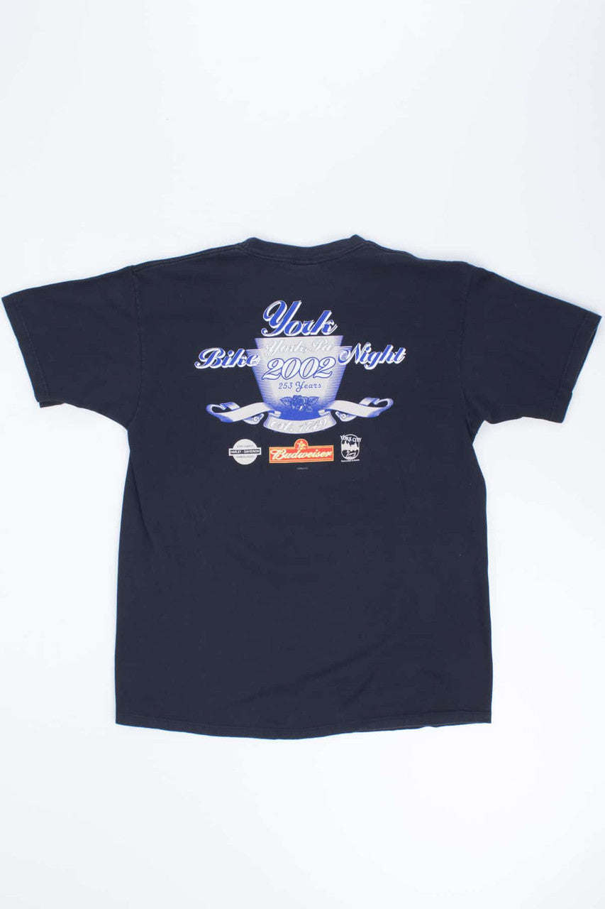 York Bike Night Harley T-shirt