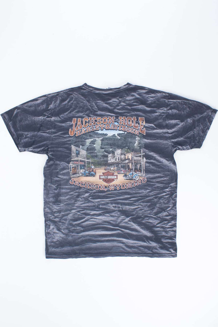 Jackson Hole Harley Davidson T-shirt