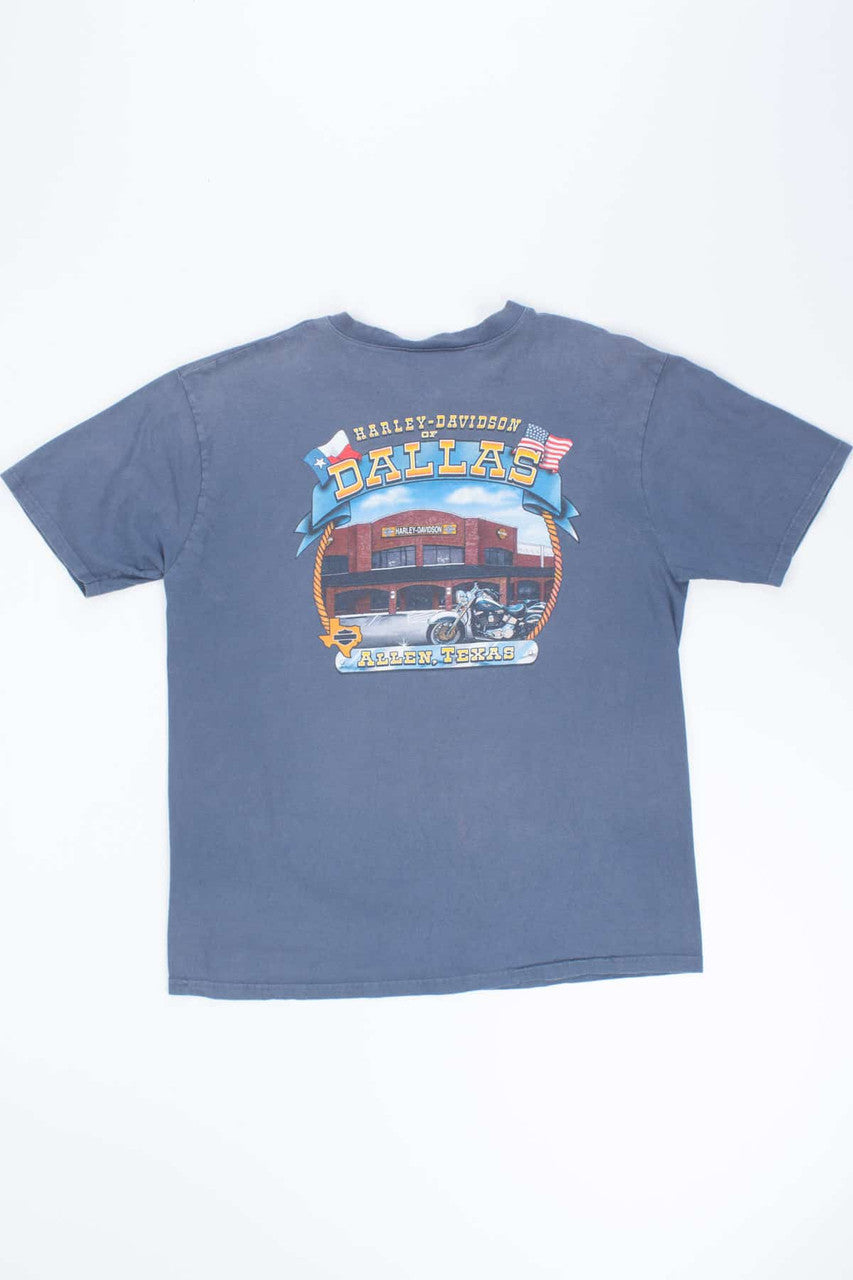 Dallas Harley Davidson Henley