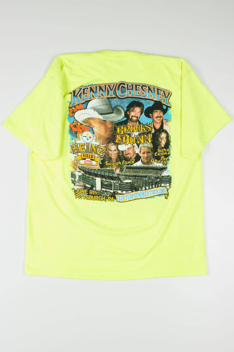 Kenny Chesney Flip Flop Summer Tour 2007 T-Shirt