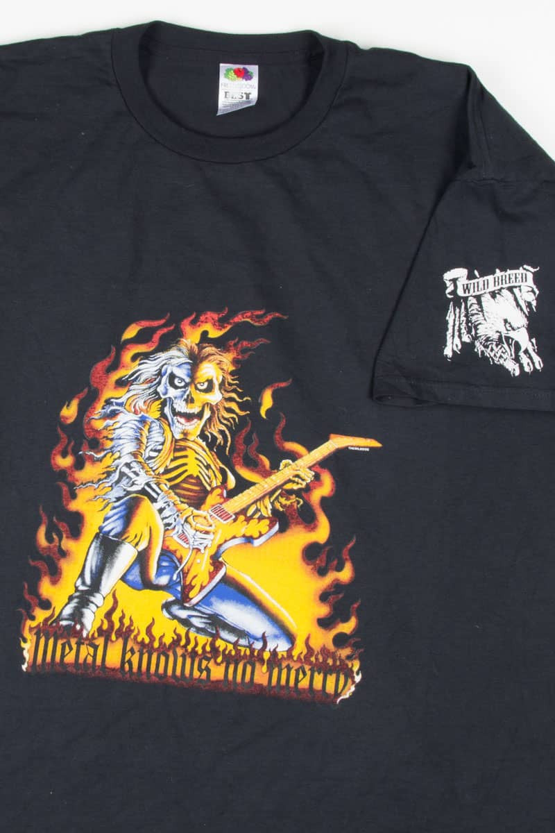 Wild Breed Metal Knows No Mercy T-Shirt
