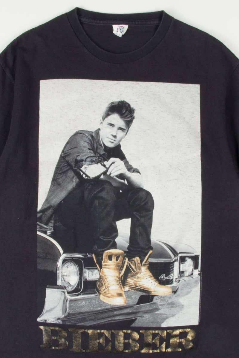 Justin Bieber Golden Sneakers T-Shirt