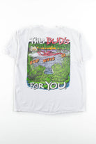 Thrashed Budweiser Racing Boat T-Shirt (1996)