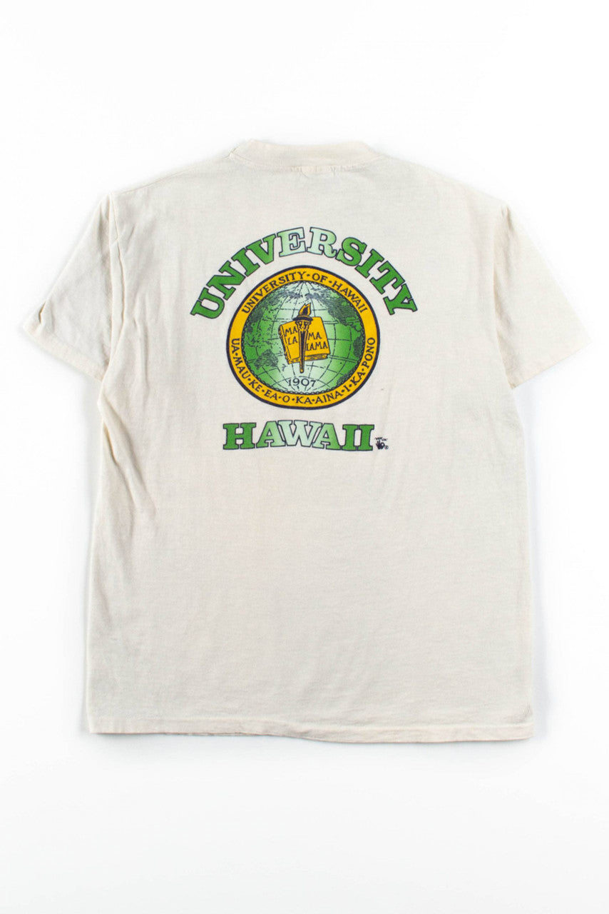 University Of Hawaii T-Shirt (Single Stitch)