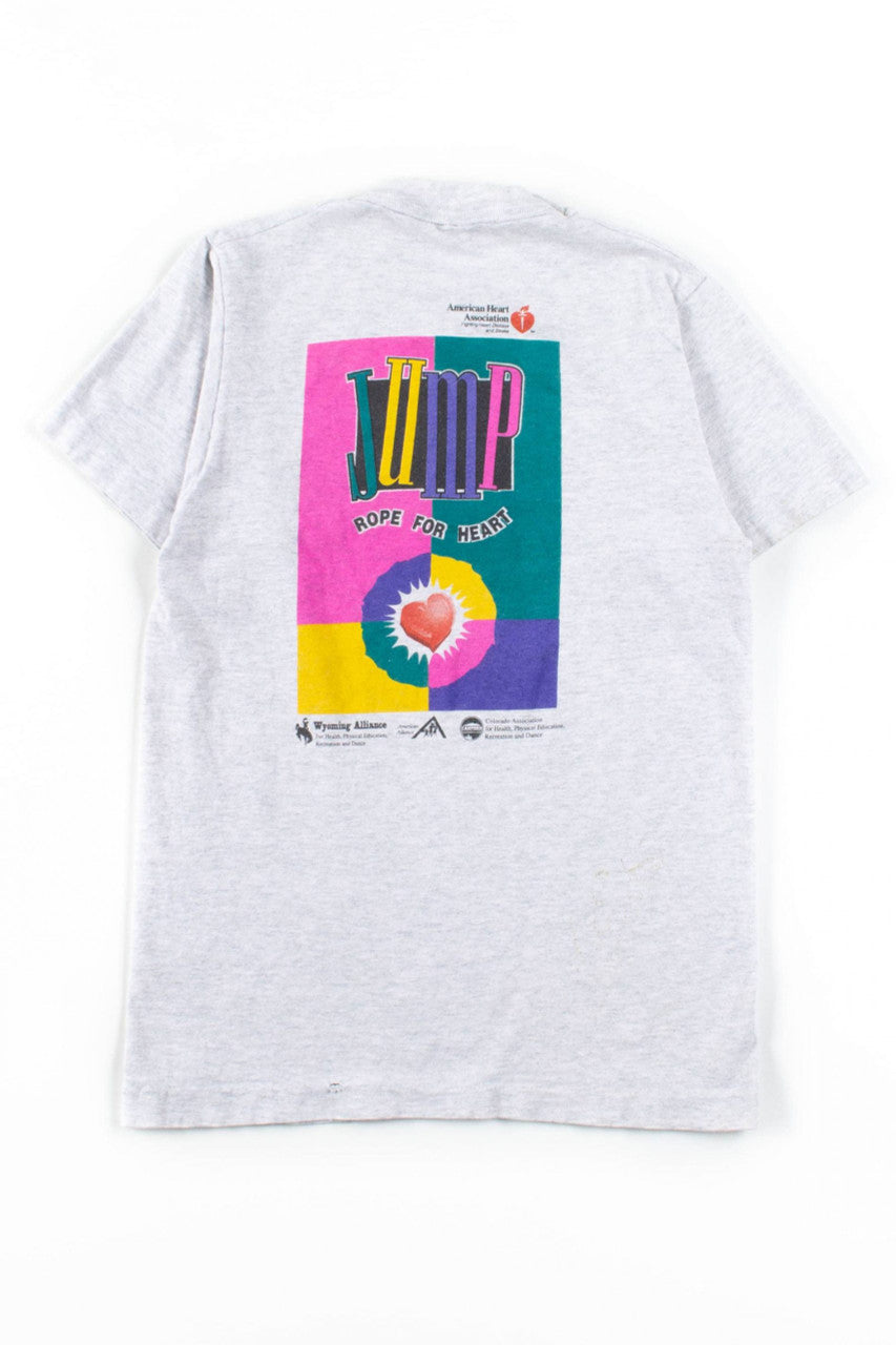 Jump Rope For Heart T-Shirt (Single Stitch) 1