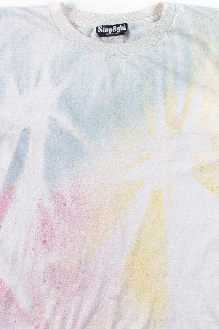 Vintage Paint Splatter T-Shirt (Single Stitch)