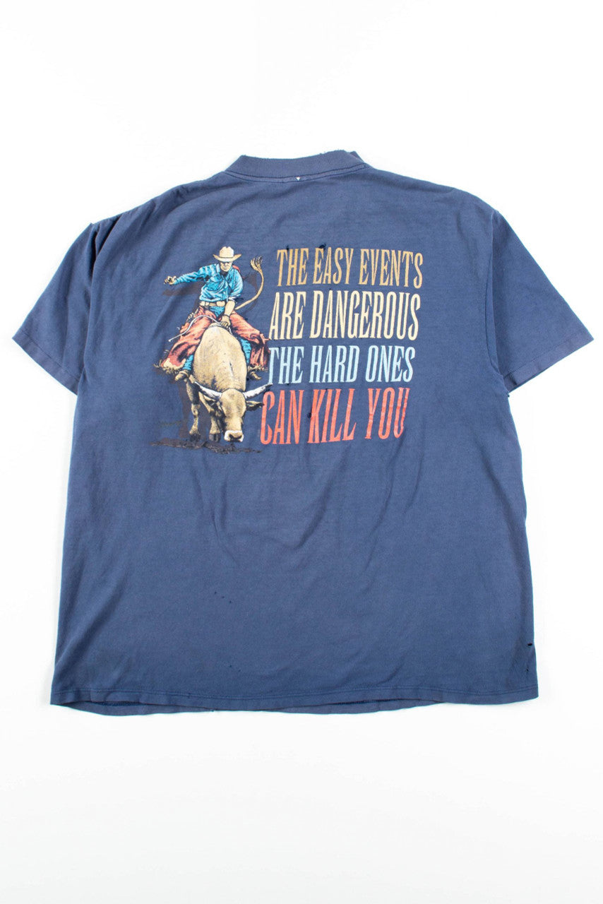 All I Know Is Rodeo T-Shirt (Single Stitch)