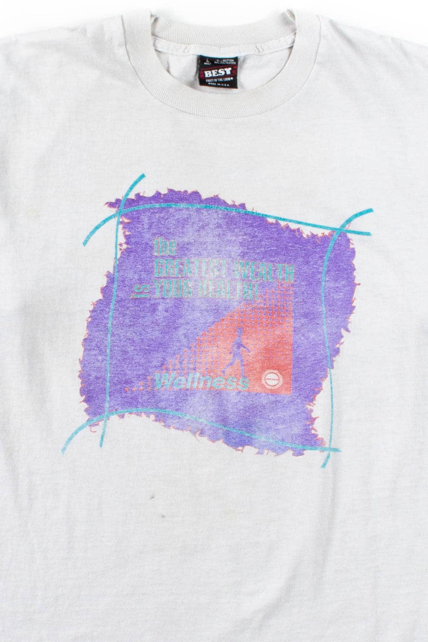 Faded Wellness T-Shirt (Single Stitch)