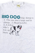 Big Dog Definition T-Shirt (Single Stitch)