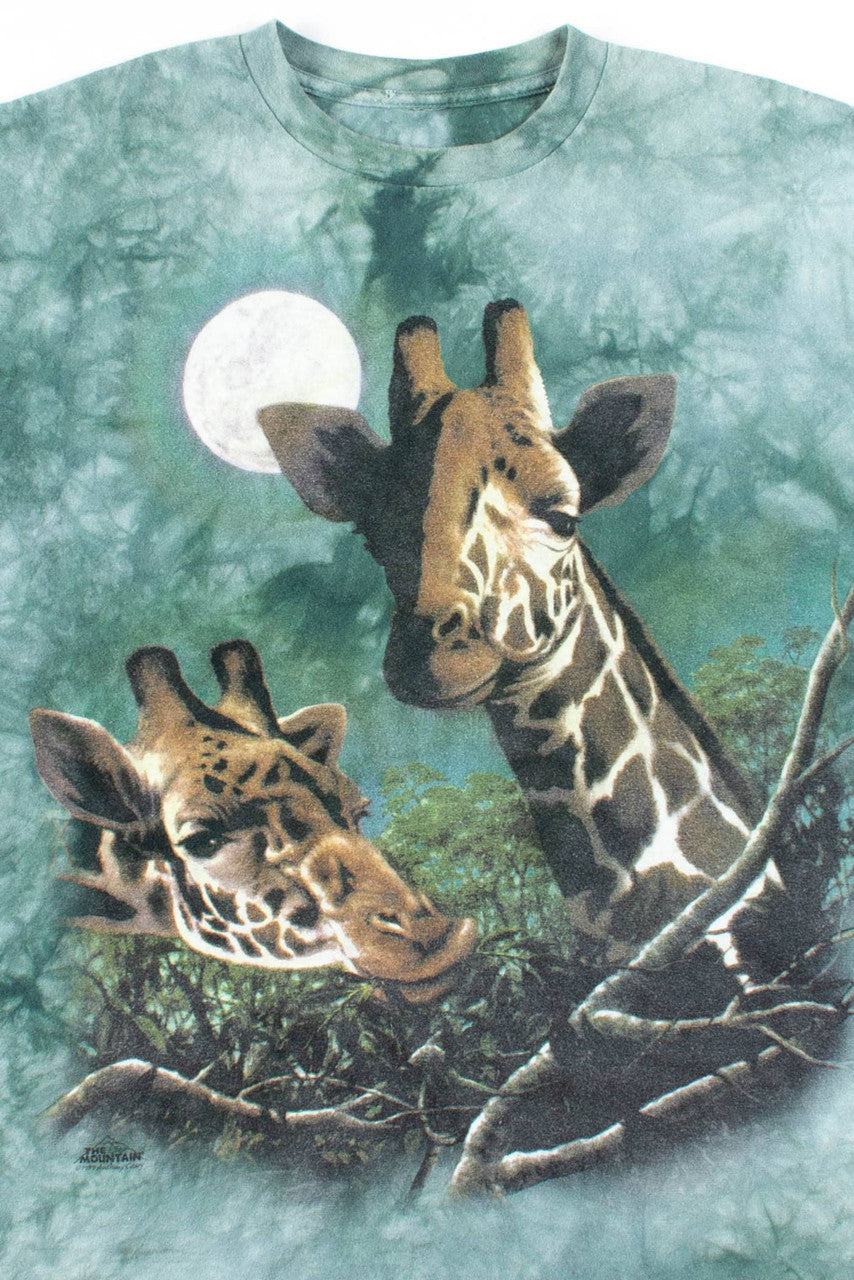 Giraffes Tie Dye T-Shirt