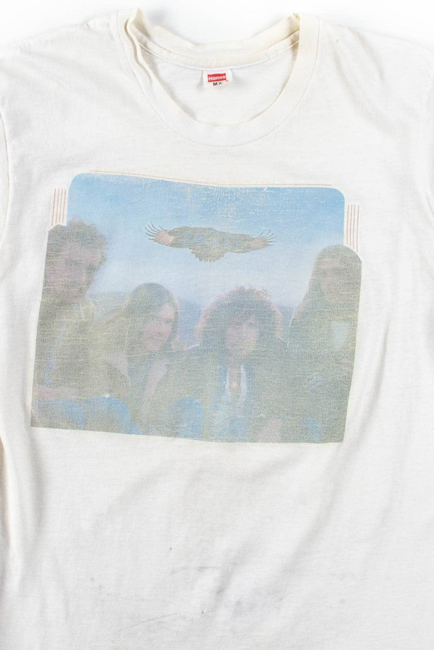 The Eagles Faded Vintage T-Shirt (1970s, Single Stitch)