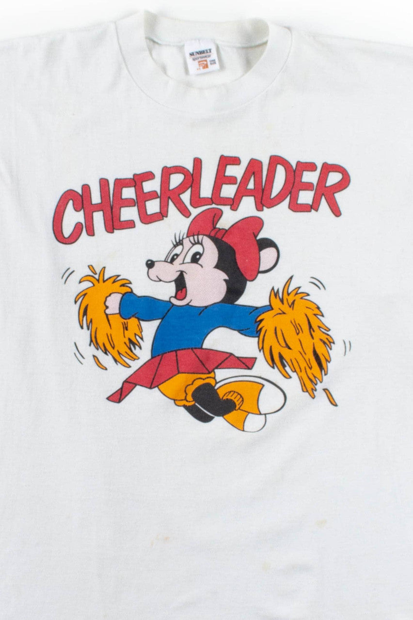 Cheerleader Mouse T-Shirt