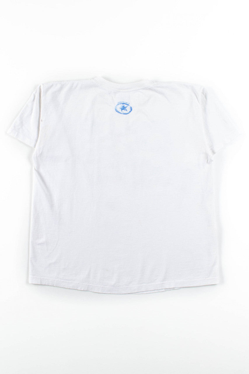 Watercolor Flowers T-Shirt (Single Stitch)