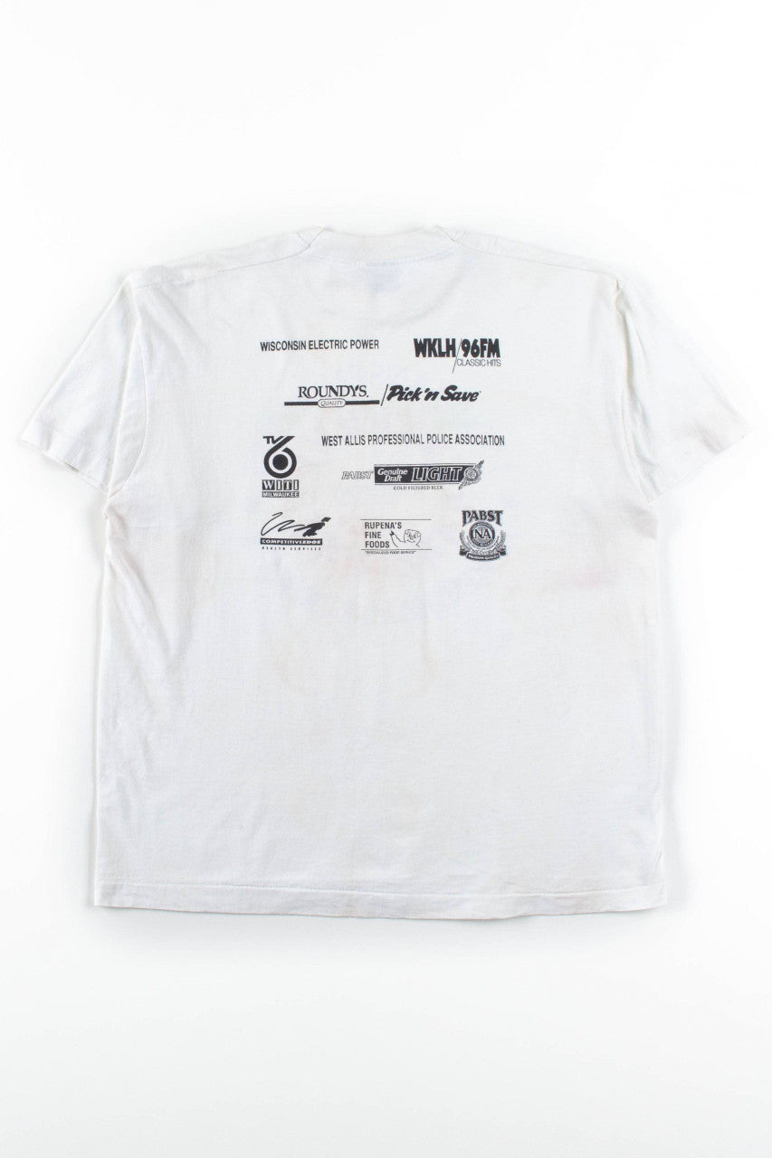 Jane Jansen Beres 5K Memorial Run/Walk T-Shirt (1993, Single Stitch)