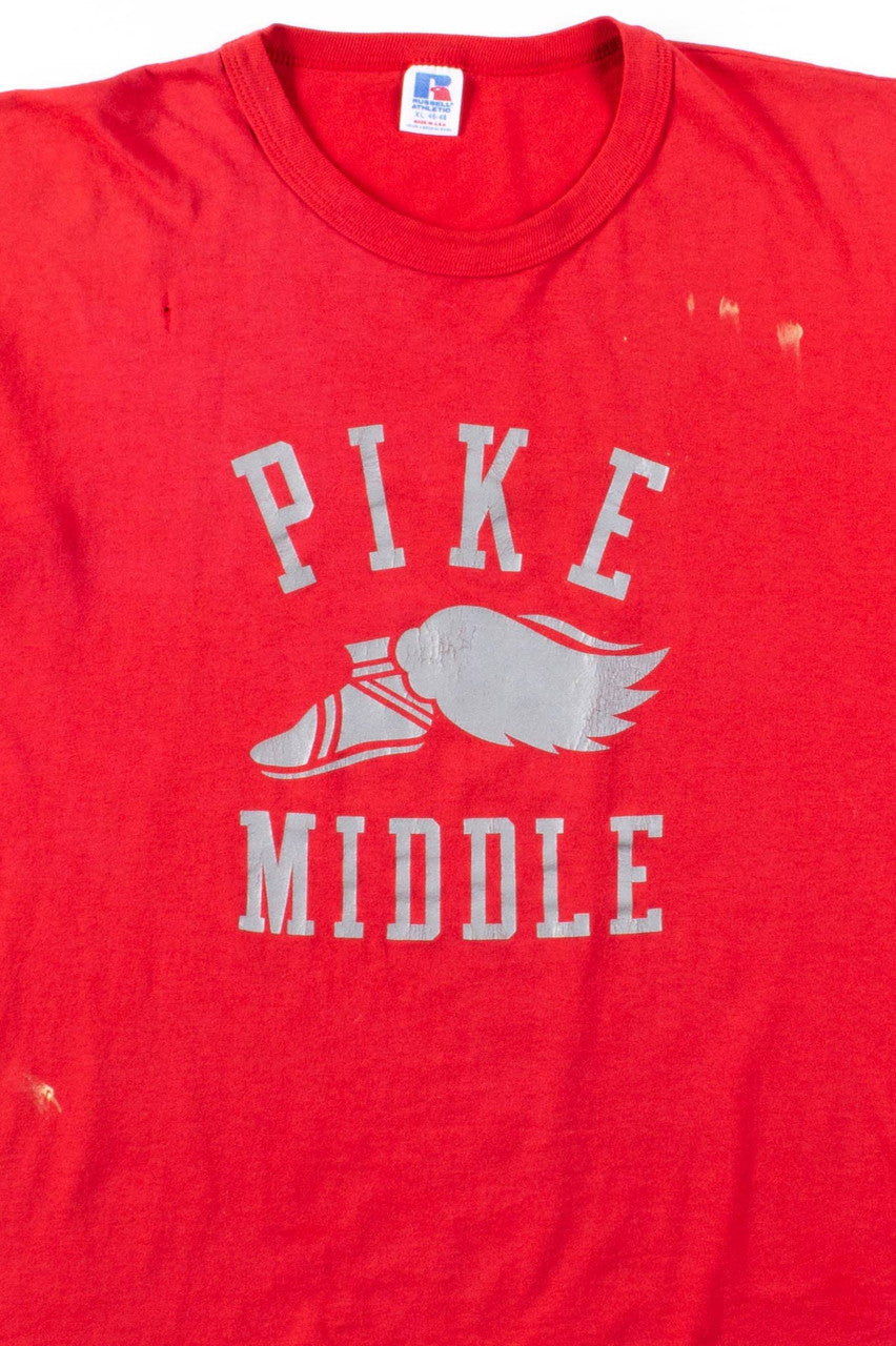 Pike Middle Athletic T-Shirt (Single Stitch)