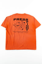Press The Fight Drug War Distressed T-Shirt