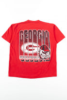 UGA Bulldogs Vintage Pocket T-Shirt (Single Stitch)