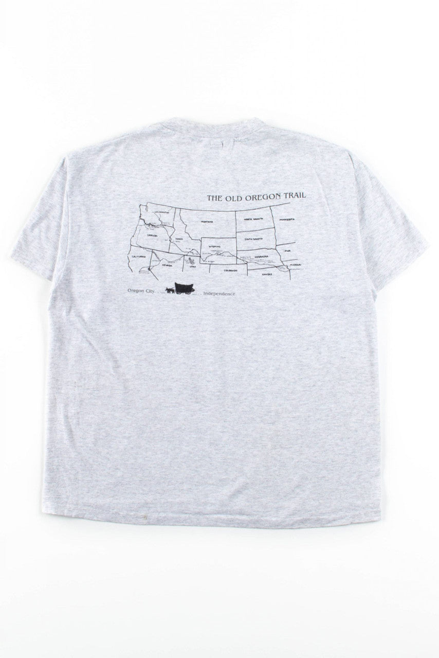 Westward Ho The Wagons! T-Shirt (Single Stitch)