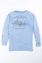 Light Blue Harley-Davidson Long Sleeve T-shirt