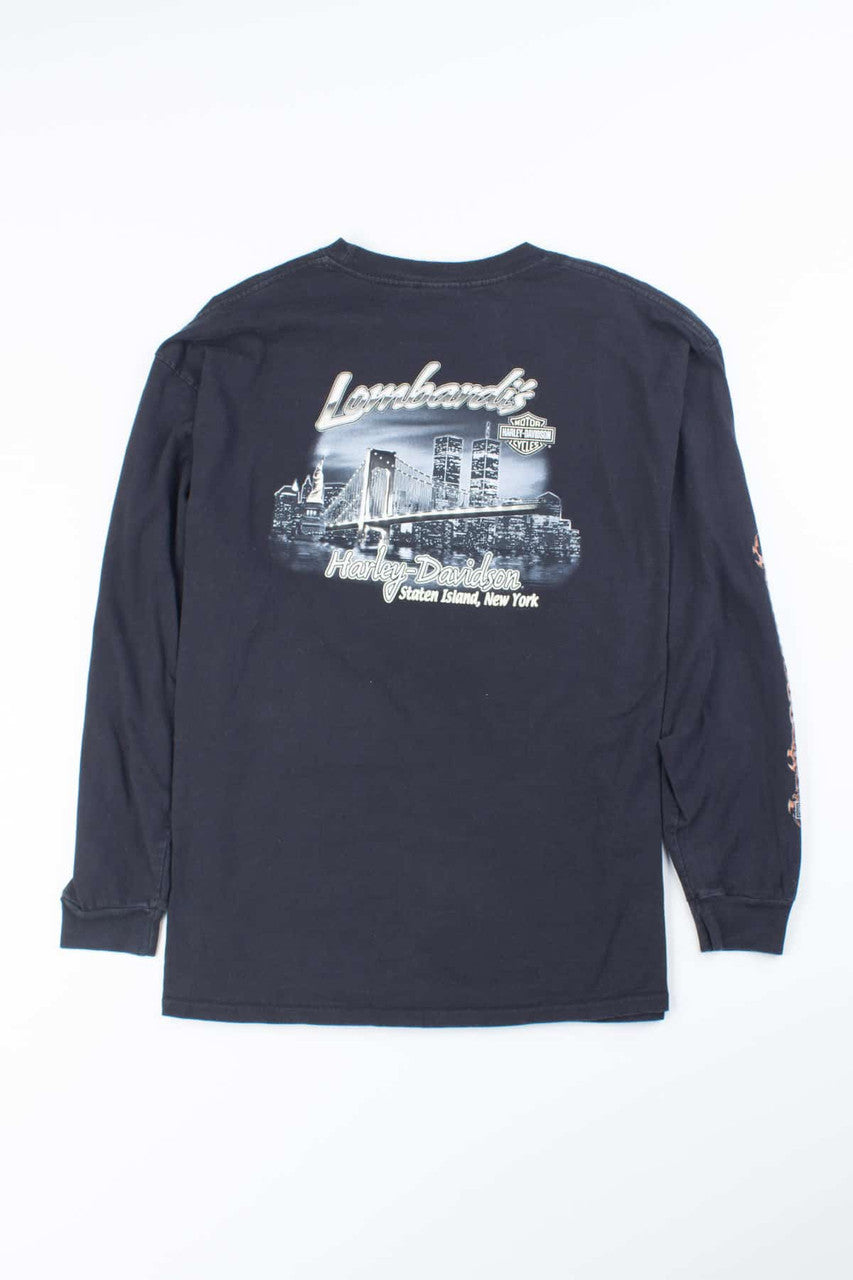 Staten Island Harley-Davidson Long Sleeve T-shirt