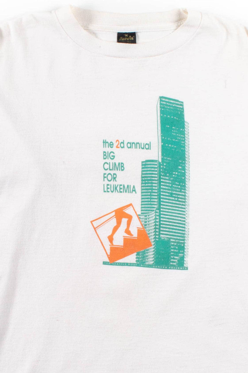 The 2d Annual Big Climb For Leukemia Long Sleeve T-Shirt