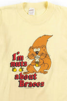 I'm Nuts About Braces Vintage T-Shirt