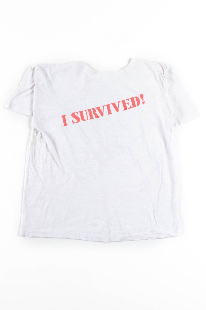 I Survived Raging Thunder Vintage T-Shirt