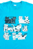 Many Cats Vintage T-Shirt