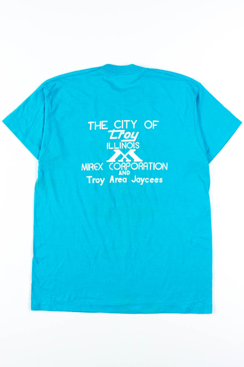 Blue Run For Life Tee