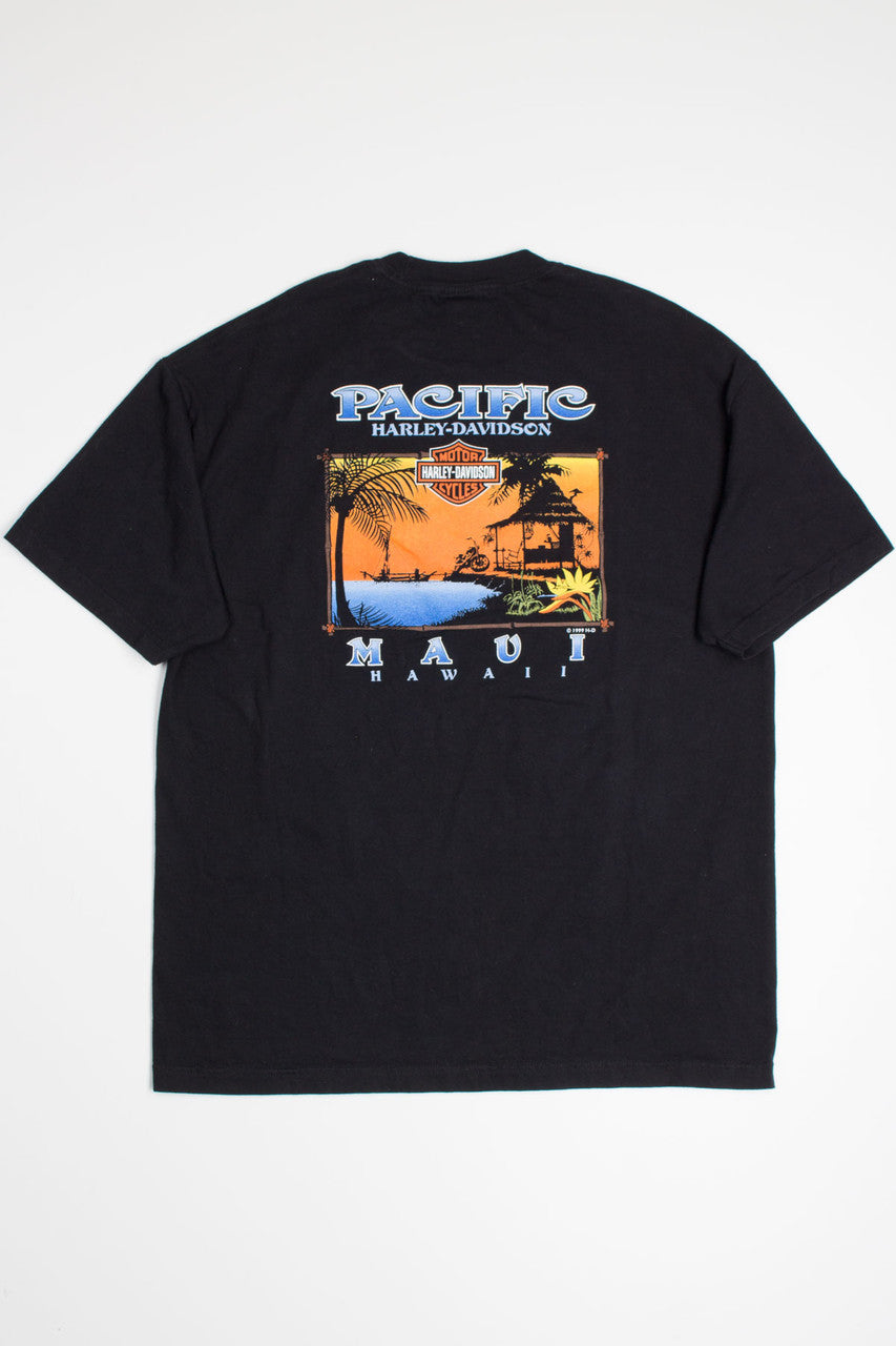 90s Maui Harley Davidson Shirt