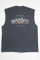 Smoking Sleeveless Harley Tee