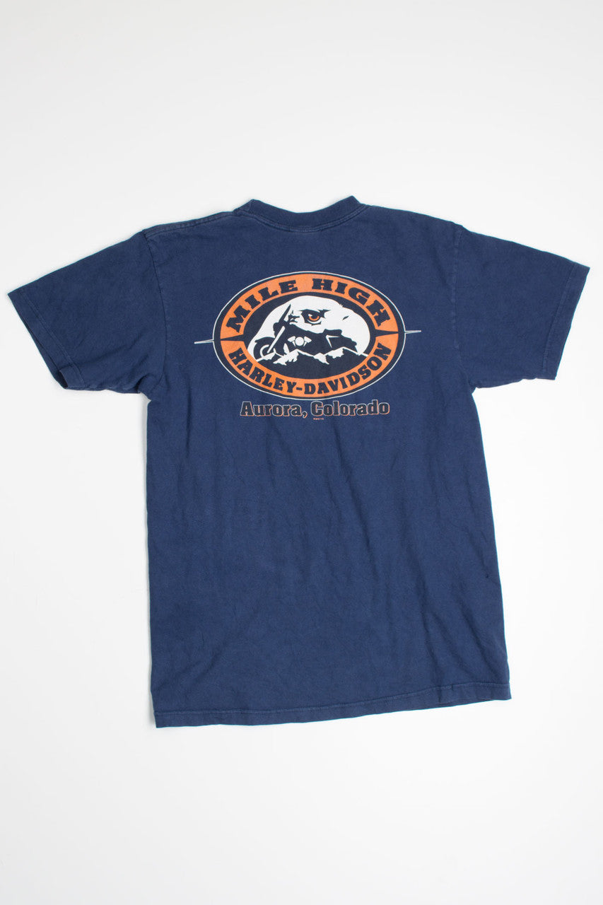 Distressed Harley Tee