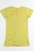 Lime & Gold Ed Hardy Tee